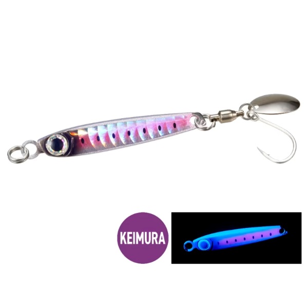 OCEA メタルショットTG 40g ボートサワラ(#006 シルバーUV)